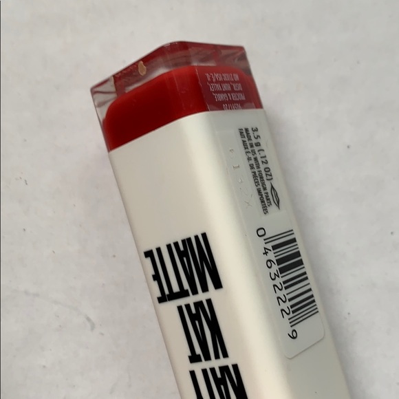 Katy Kat Matte Lipstick in crimson cat - Picture 5 of 5